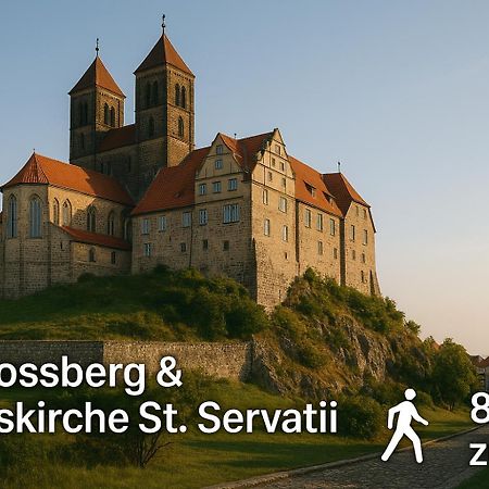 Harzer Fachwerkstube Quedlinburg Lägenhet Exteriör bild